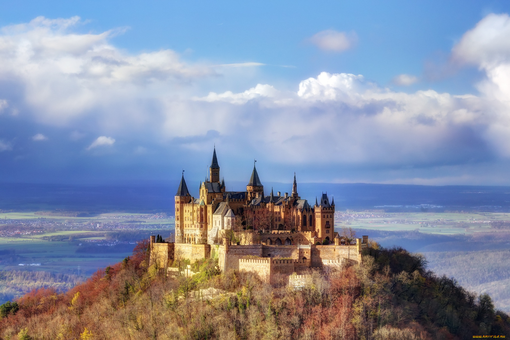 hohenzollern castle, ,  , 